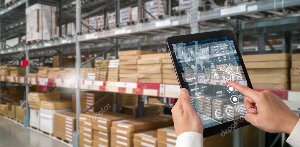 Panel de control de cadena de suministro para retail en una pantalla grande