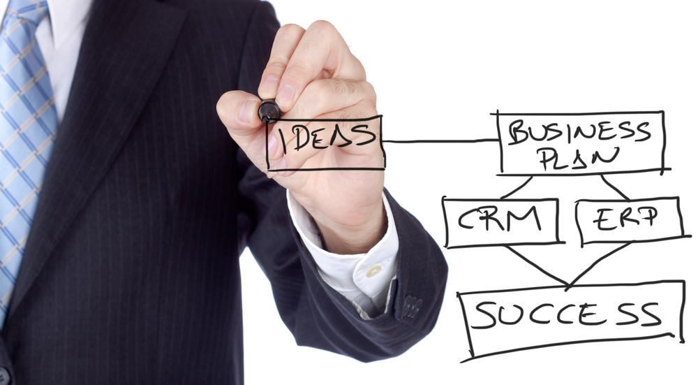 Equipo de servicios B2B trabajando con un sistema ERP en la nube